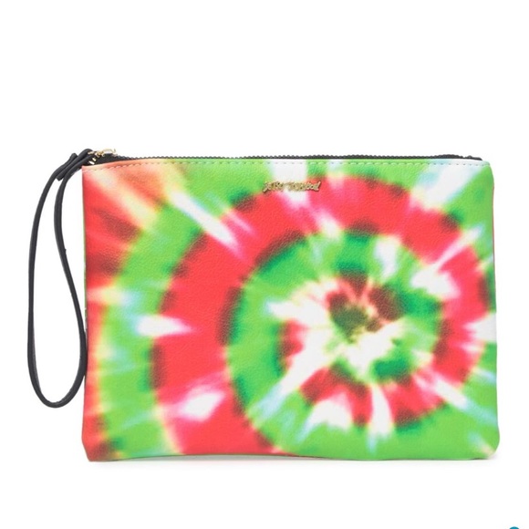Betsey Johnson Handbags - BETSEY JOHNSON Tie Dye Pouch / Wallet / Makeup Bag